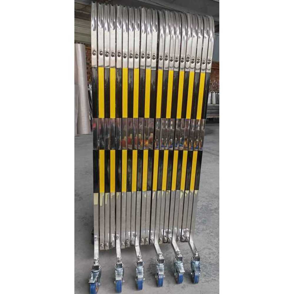 바리게이트 접이식 자바라 야외 이동식 격리 울타리 1.1x5m - 상품 이미지
