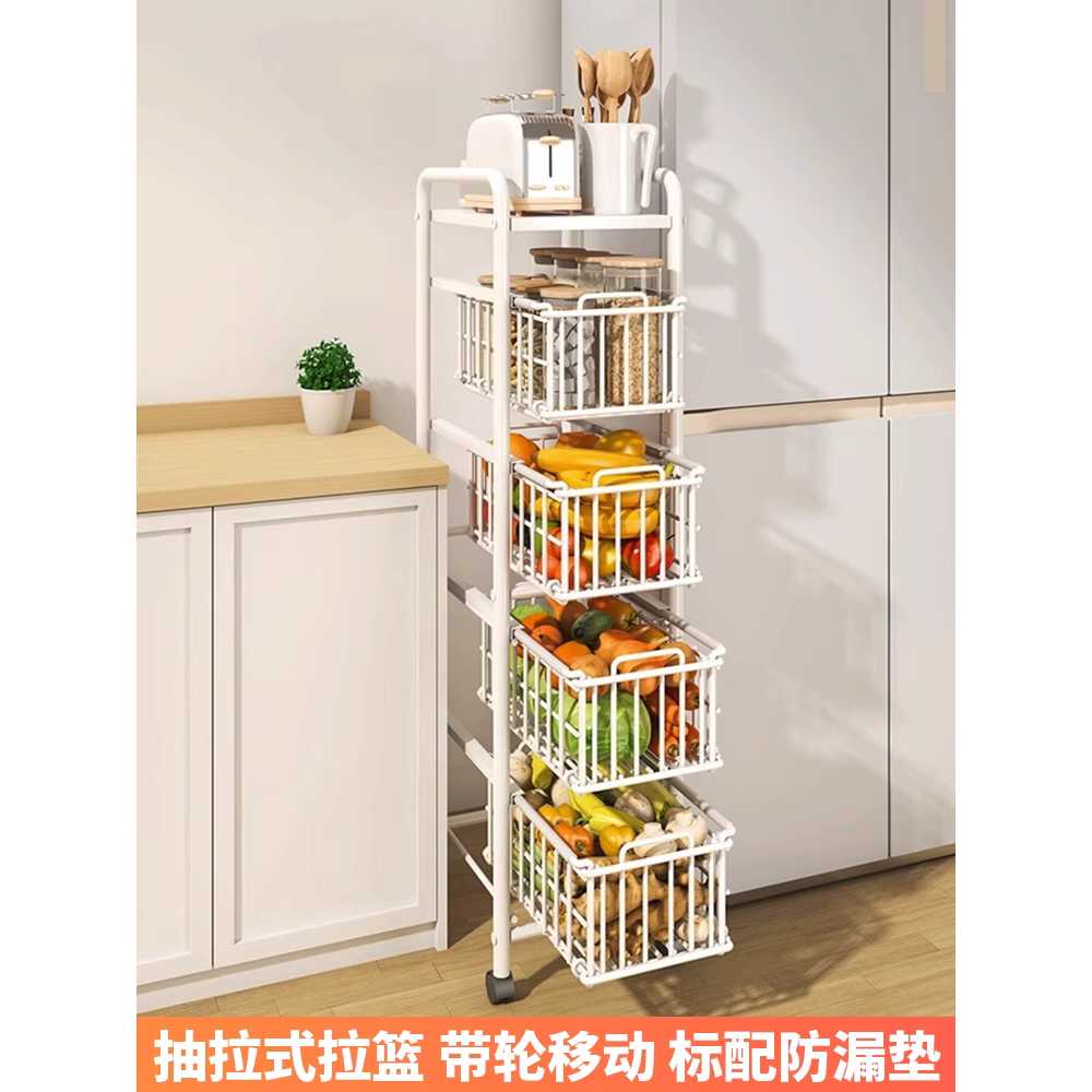 펜트리 틈새 수납장 베란다 세탁실 물품 보관 선반 폭25cm 이미지 6