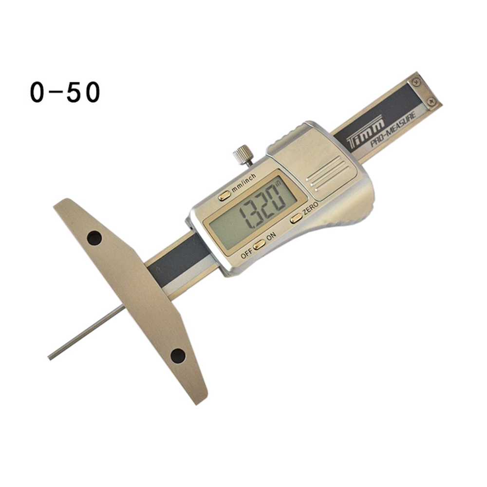깊이 측정기 디지털 게이지 뎁스 용품 재기 높이 1.5MM 플라스틱 플랫 - 상세 이미지 3