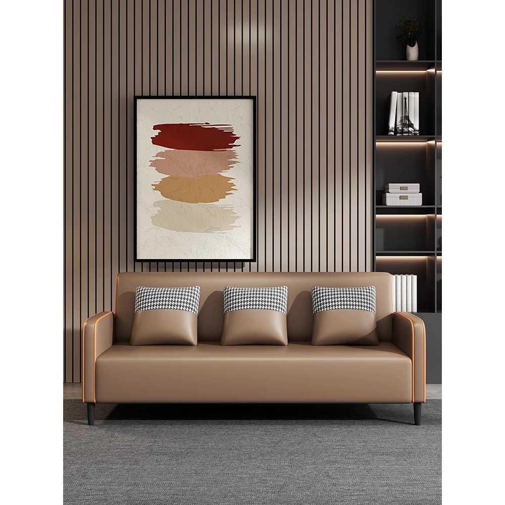 사무실 소파 대기실 휴게실 부동산 회사 리셉션 쇼파 70cm 패브릭 - 상세 이미지 4