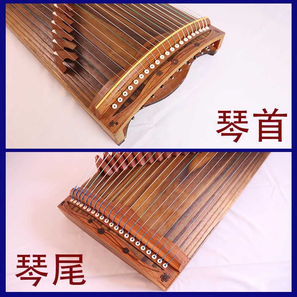 미니 가야금 21현 초보자 교육 취미용 입문 학원 악기 68cm - 상세 이미지 5