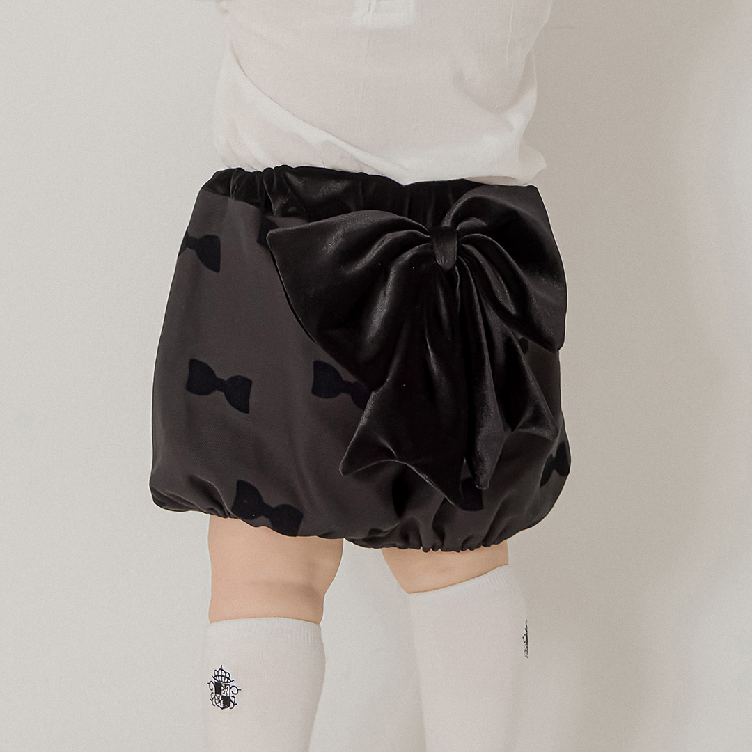 호박바지 미뉴엣 블루머 블랙 - 상품 이미지