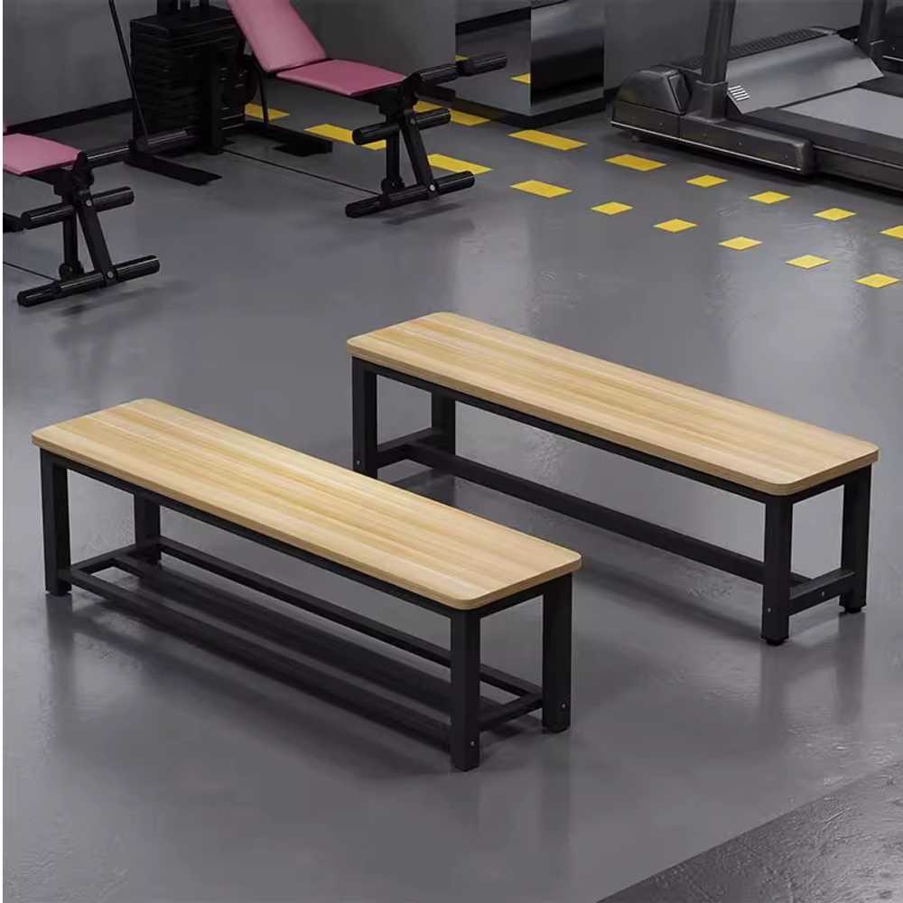인테리어 원목 벤치 현관 카페 대기실 엔틱 장 의자 100x35x45 - 상세 이미지 5