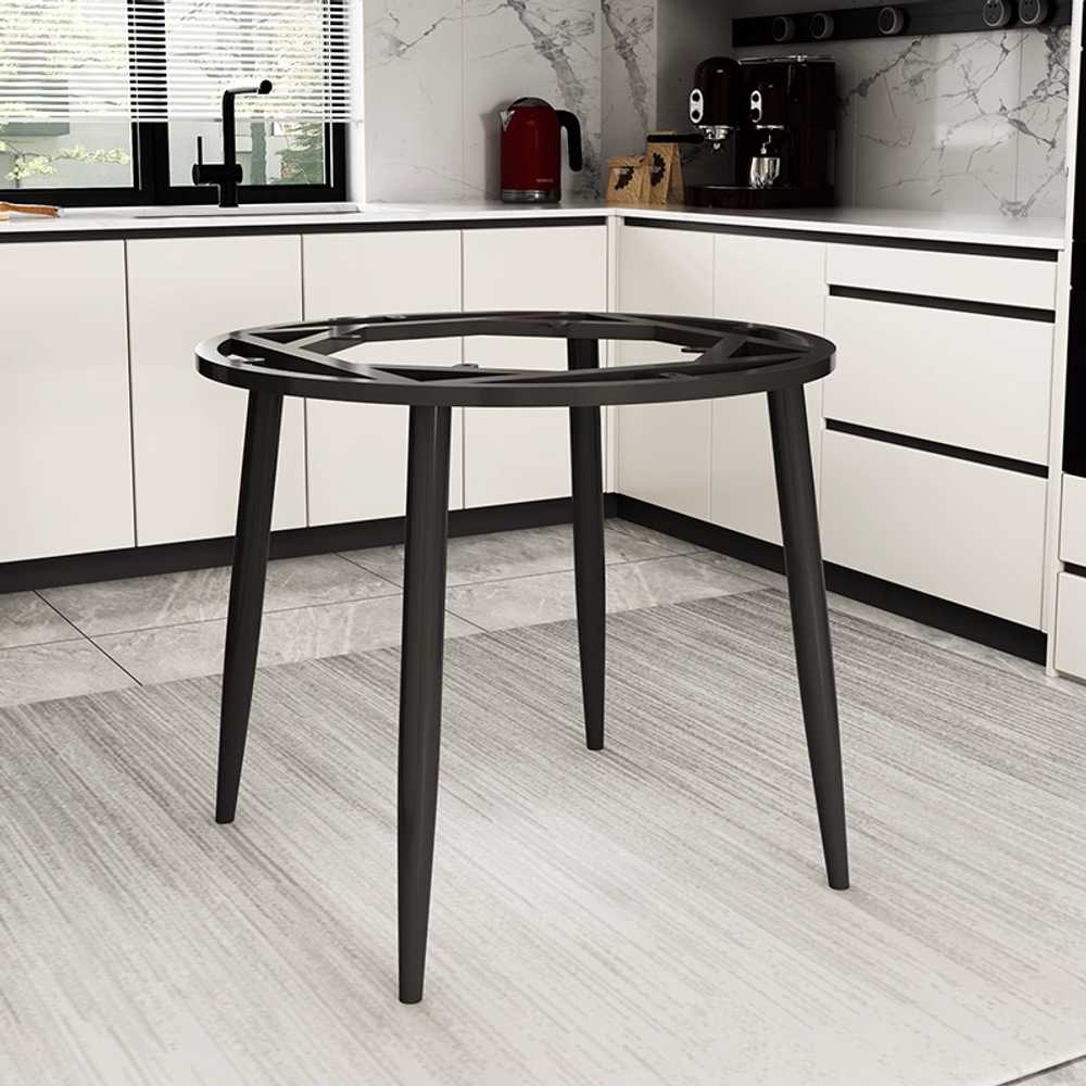 원형 테이블 받침대 철제 식탁 프레임 탁자 다리 - 상세 이미지 2