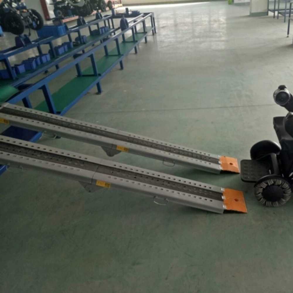 계단 경사판 상하차용 하역판 오토바이 휠체어 진입판 2mx25cm 이미지 6