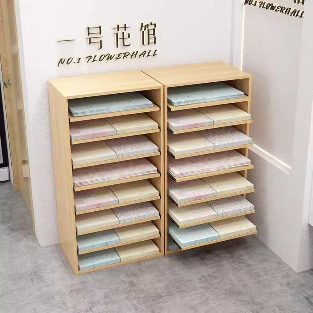 전지 보관함 서류 문서 정리 캐비넷 도면 용지 트레이 폭42cm - 상세 이미지 4