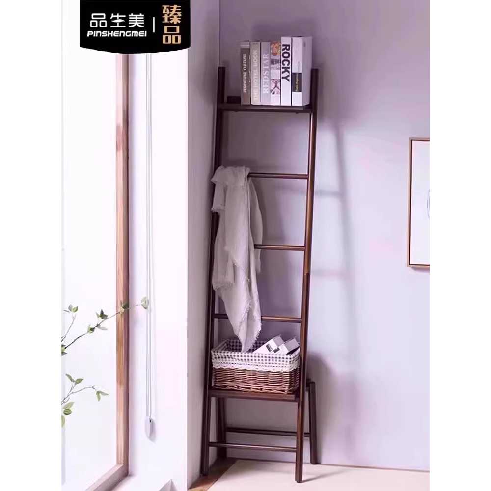 원목 타올 홀더 욕실 침실 벽면 용품 소품 선반 걸이대 - 상세 이미지 2
