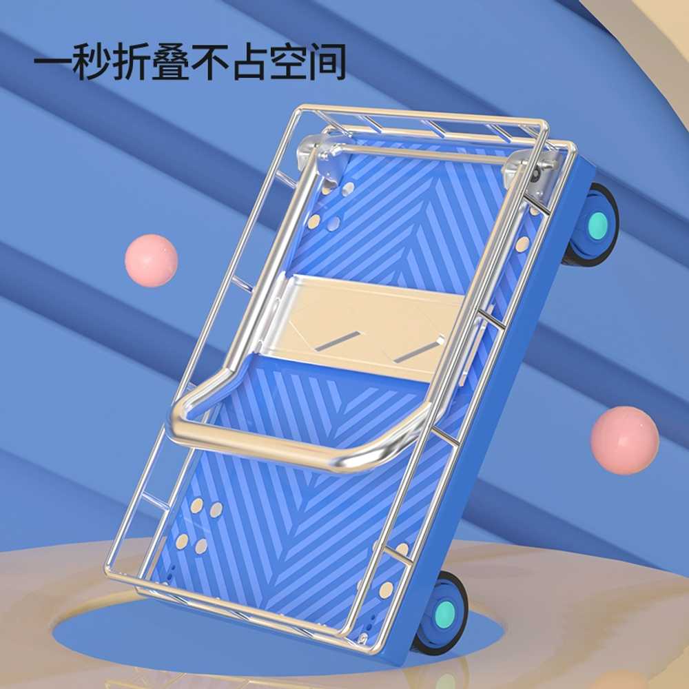 택배 L카 울타리형 구루마 물류창고 밀차 이삿짐 4인치 고무바퀴 - 상세 이미지 5