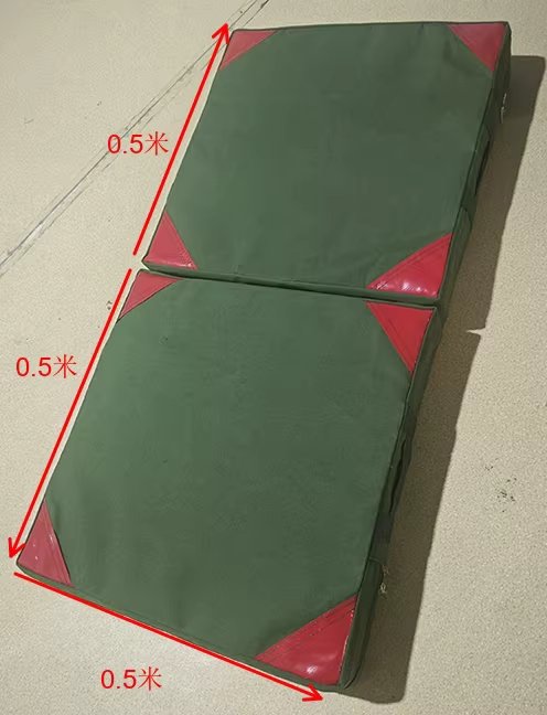 높이뛰기 매트 육상 접이식 낙법 체육 운동 구르기 패드 1x0.5m 이미지 6