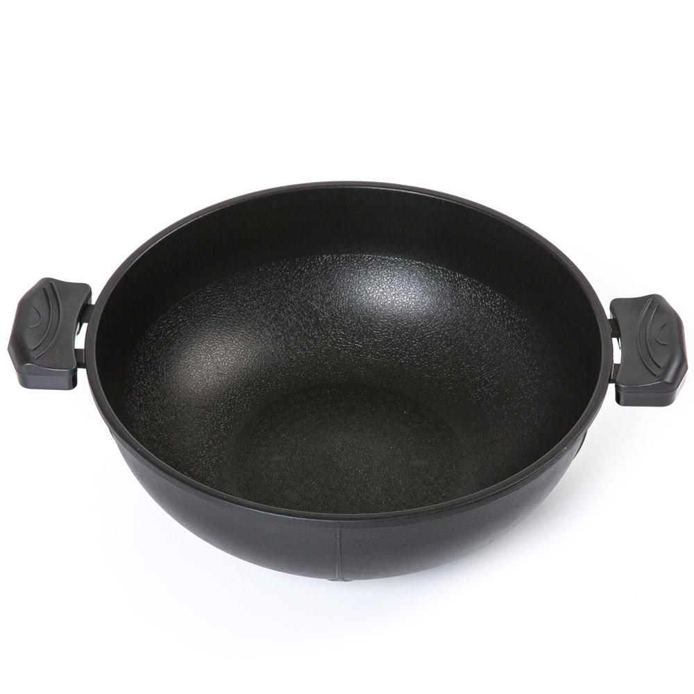 국산 양수 궁중팬 인덕션 대형 코팅 논스틱 깊은 큰 멀티 웍 대용량 볶음 32cm - 상세 이미지 4