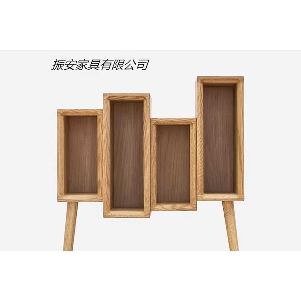 LP판 앨범 수납함 CD 레코드 용품 보관 정리 원목 진열장 - 상세 이미지 3