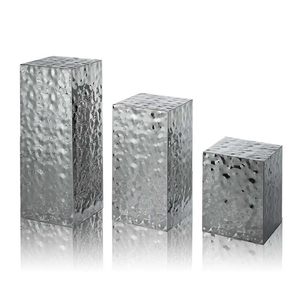 물결 스텐 전시대 의류매장 디피 기둥 매장 진열대 30x30x20 이미지 6
