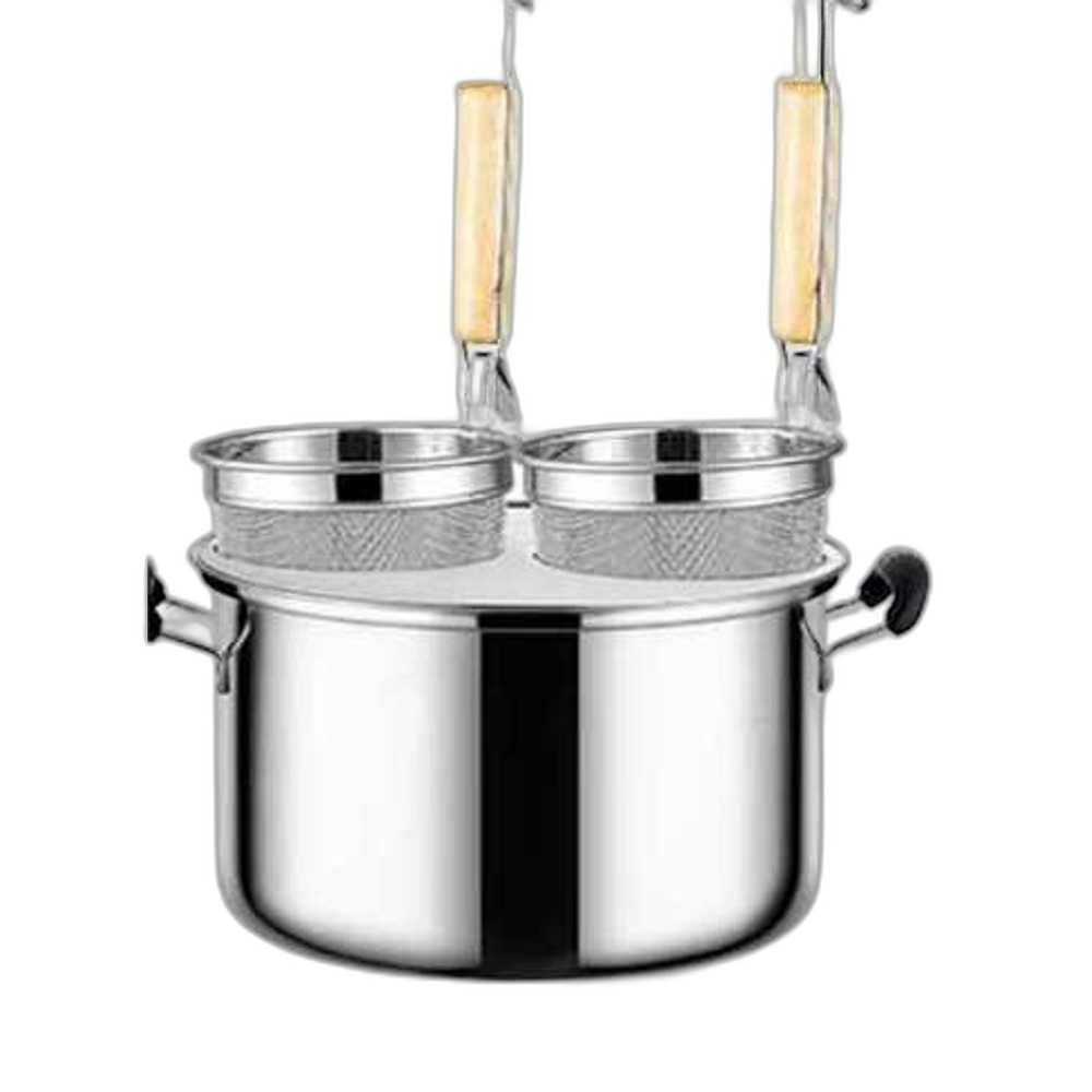 면 요리용 냄비 업소용 쌀국수 우동 파스타 조리 도구 2구 A타입 - 상품 이미지