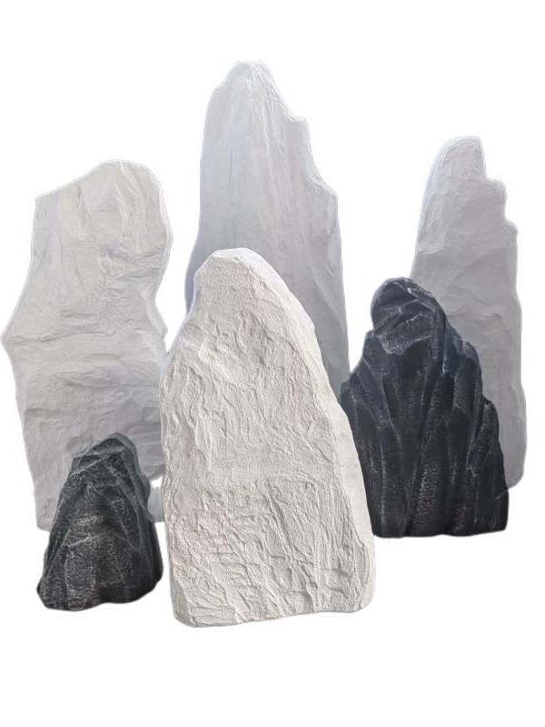 인조 정원석 화단 돌장식 정원꾸미기 모형돌 야외 조경 높이 70cm 이미지 6