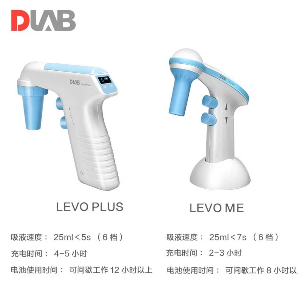 피펫건 자동 재취 기본형 전동 용품 샘플 피팻 스포이드 Levo ME - 상세 이미지 4