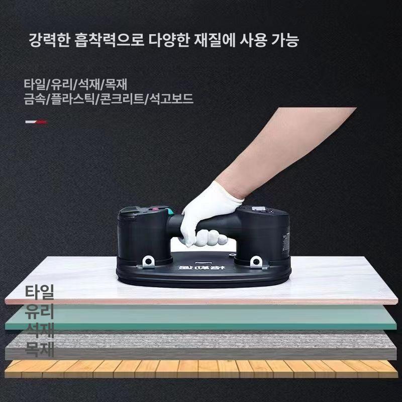 진공 전동 흡착기 자동 보충 강력 흡입 대형 시공 도구 흡착기 풀세트 - 상세 이미지 2