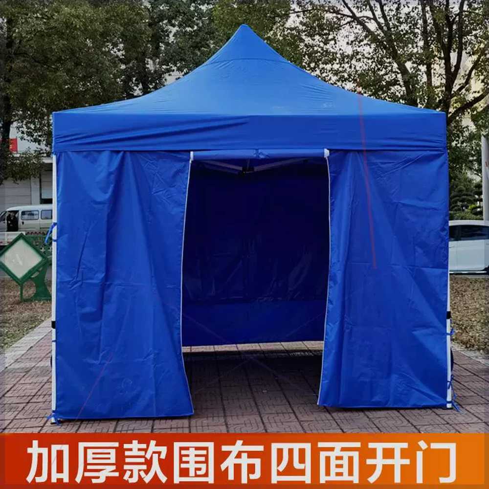 포장마차 자바라 천막 바람막이 방수 접이식 캐노피 1.5m - 상세 이미지 3