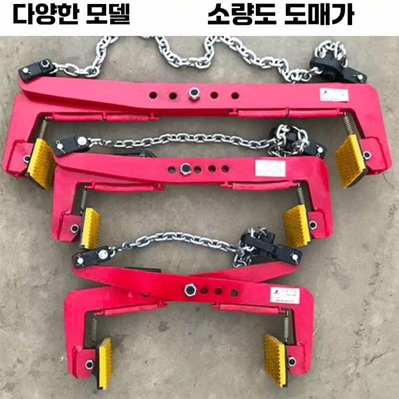 보강토 집게 경계석 보도 블럭 클램프 수로관 석재 돌집게 36인치 - 상세 이미지 2