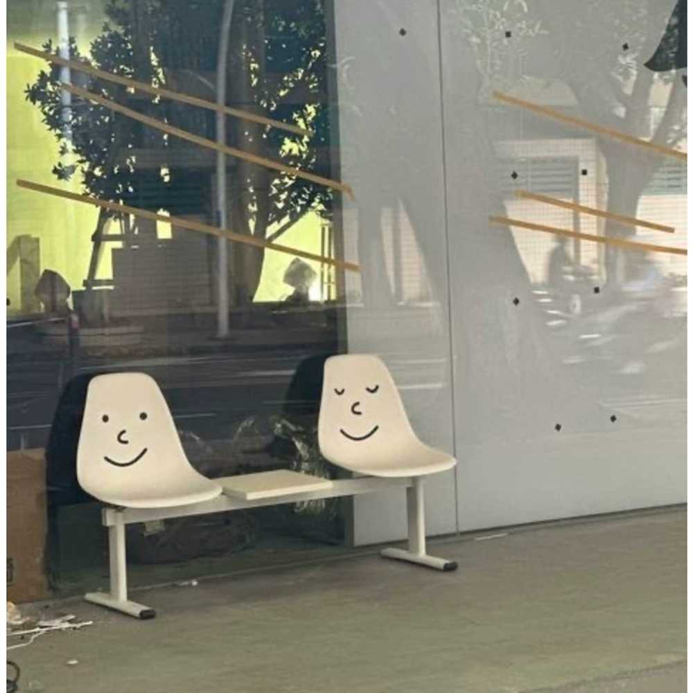 약국 대합실 버스정류장 휴게실 야구장 로비 벤치 2인세트 - 상세 이미지 2