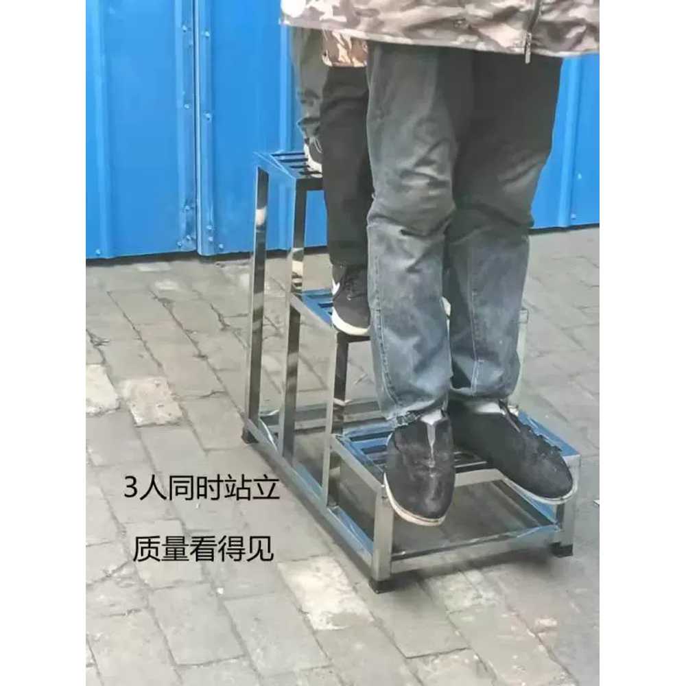 논슬립 안전 작업용 철제 작업발판 계단형 디딤판 이미지 6