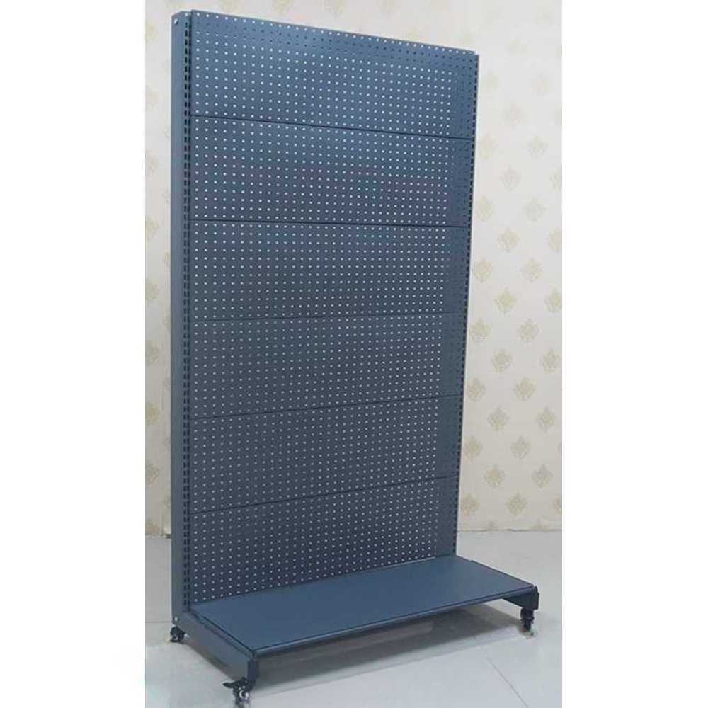 이동식 스탠드형 타공판 철판 전시대 용품 타공보드 진열대 72x194cm - 상품 이미지