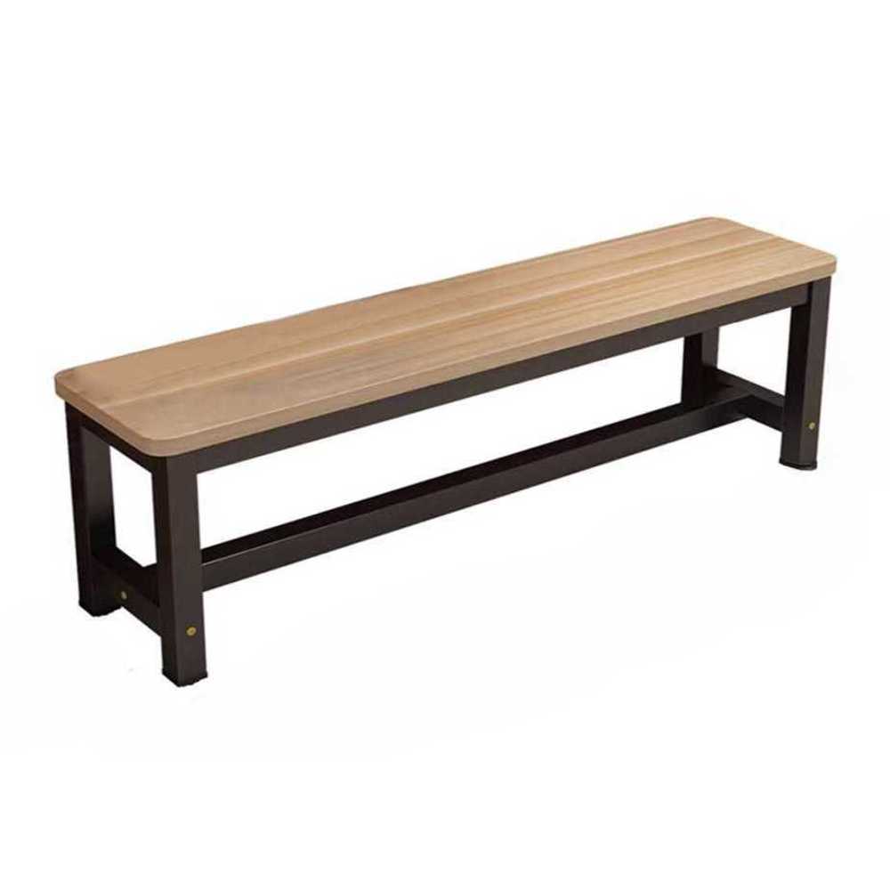 인테리어 원목 벤치 현관 카페 대기실 엔틱 장 의자 100x35x45 - 상품 이미지