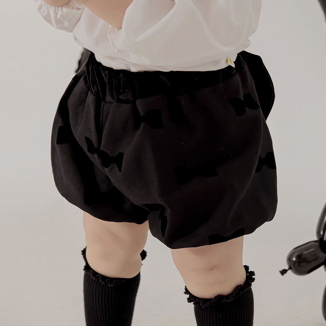 호박바지 미뉴엣 블루머 블랙 이미지 7
