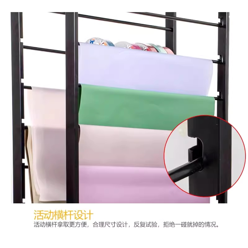 인테리어 시트지 정리대 필름 벽지 용품 포장지 꽃집 랙 67폭 - 상세 이미지 3