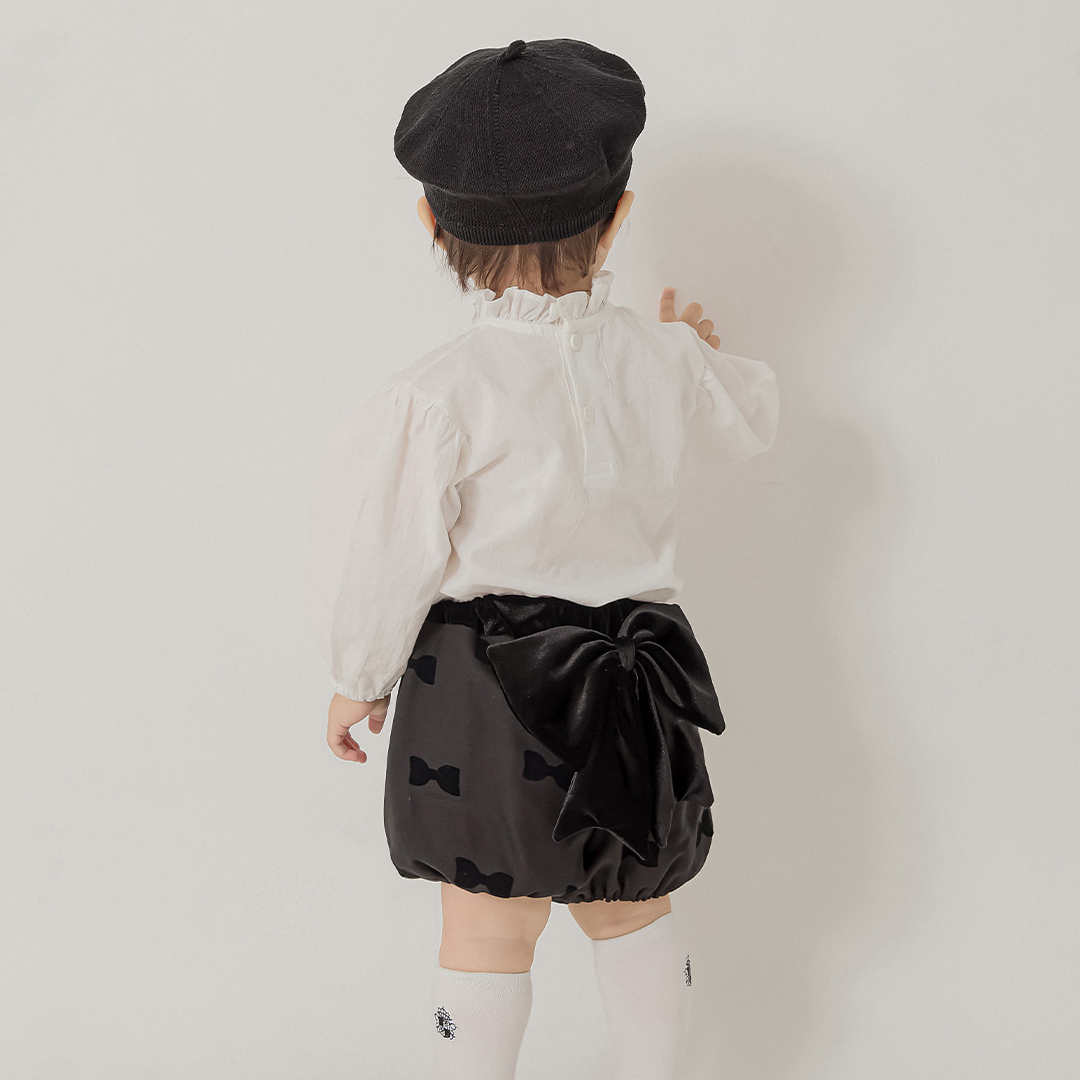 호박바지 미뉴엣 블루머 블랙 - 상세 이미지 5