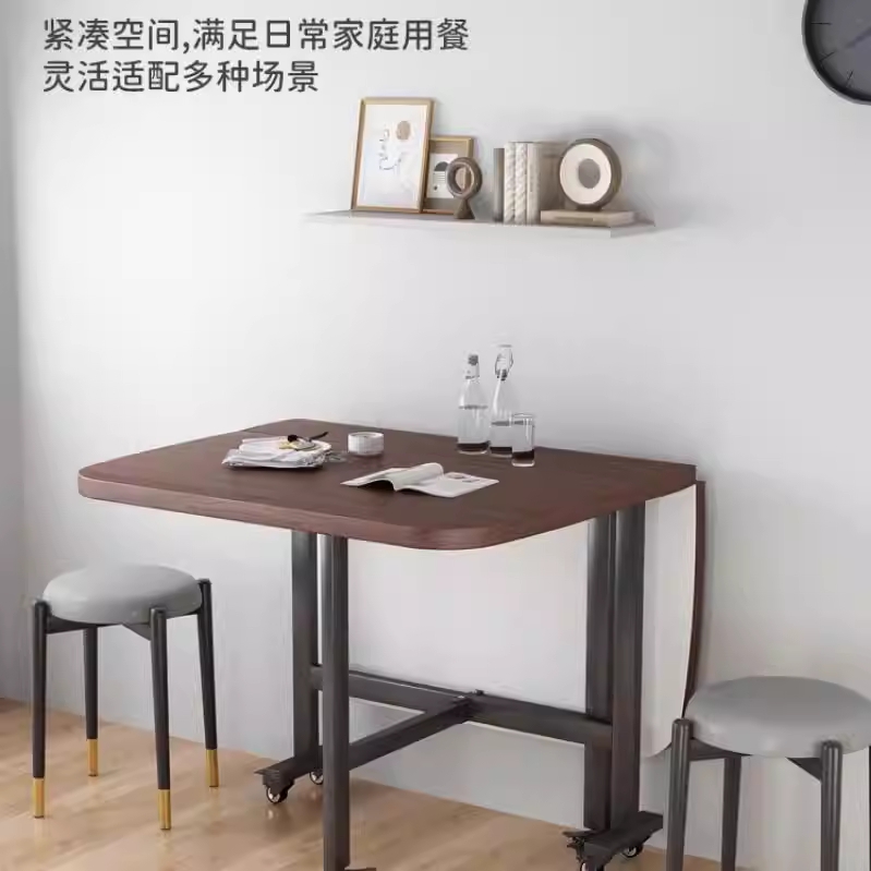 접이식 식탁 테이블 거실 모던 용품 공간활용 카페 탁자 - 상세 이미지 5