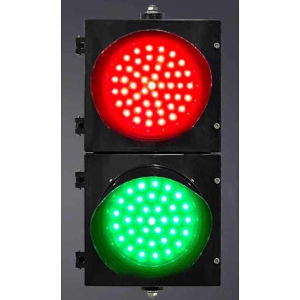 LED 신호등 안전 교육용 듀얼 컬러 표시등 램프 도구 DC12V - 상품 이미지