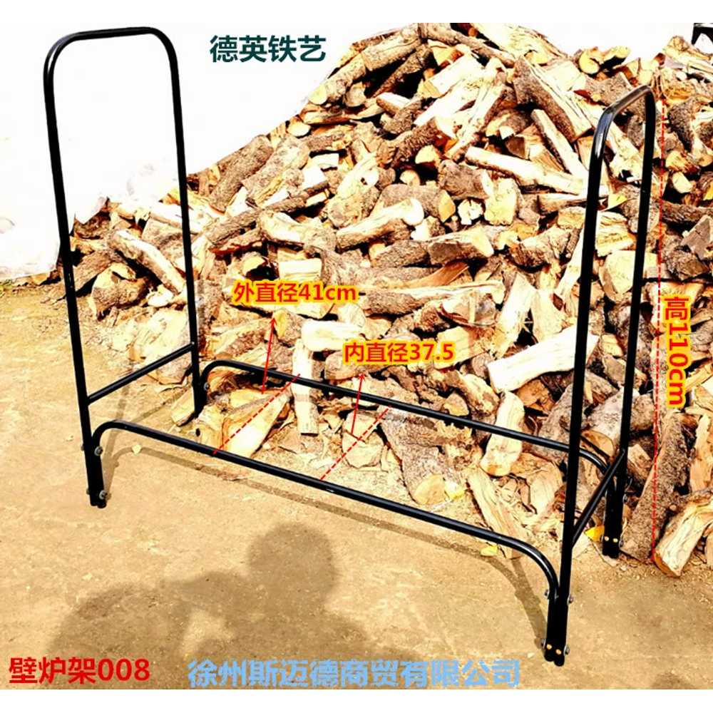 유럽 장작 보관함 벽난로 글램핑 땔감 거치대 선반 - 상세 이미지 4