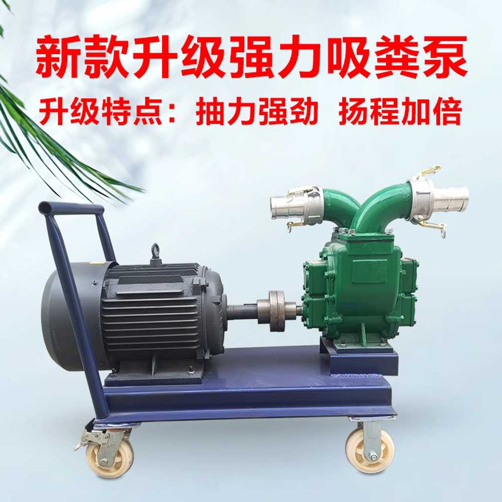 슬러지 펌프 정화조 농장 하수 용품 양수기 분뇨 2인치 4kw 220v 380v - 상세 이미지 3