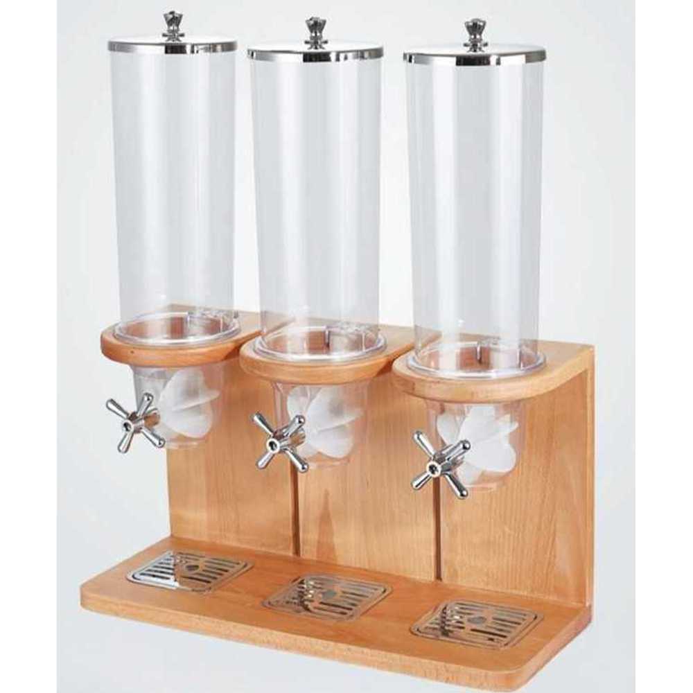 호텔 원목 시리얼 디스펜서 뷔페 조식 오트밀 보관함 - 상품 이미지