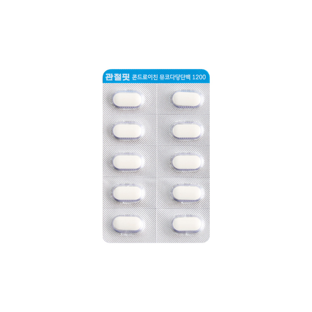 [런칭기념 1+1] 바디프랜드 헬스케어 관절핏 콘드로이친 뮤코다당단백 1200 (60정, 1박스) - 상세 이미지 4