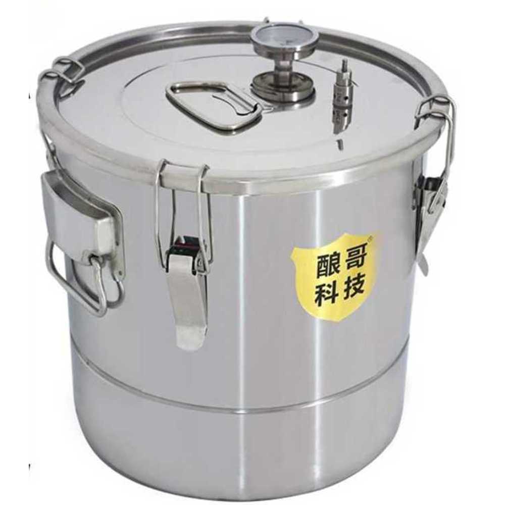 발효조 발효통 스텐 막걸리 담금주 숙성 양조 용기 20L - 상품 이미지