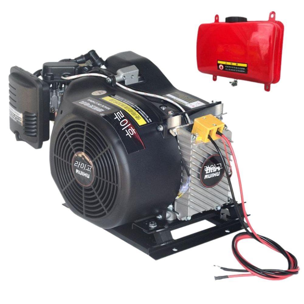 휴대용 발전기 직류 DC 가변전원 가솔린 트럭 화물차 4KW 72V - 상품 이미지