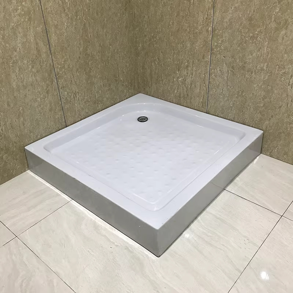 캠핑카 화장실 배수판 방수 욕실 요트 모서리 샤워판 80x80x15 - 상세 이미지 5