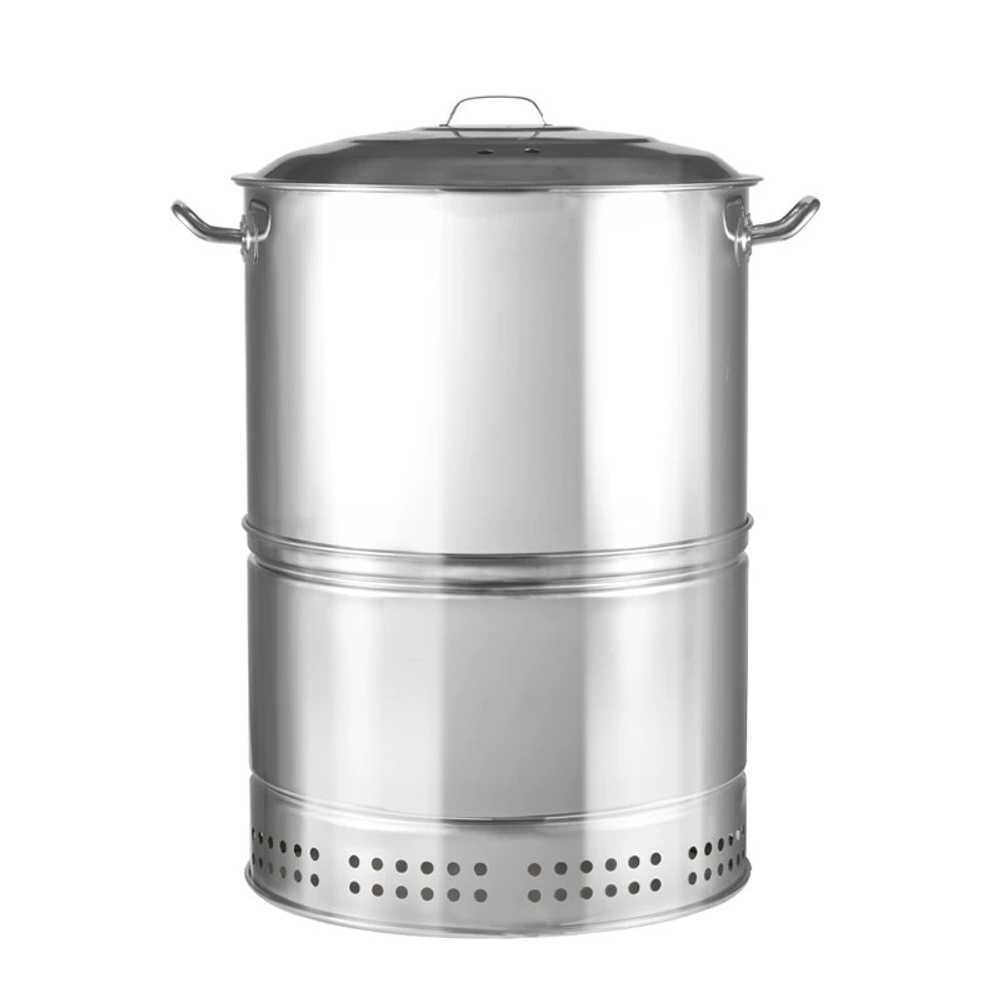 걸이식 화로 드럼통 바베큐 화덕 항아리 훈제 드럼통 - 상세 이미지 5