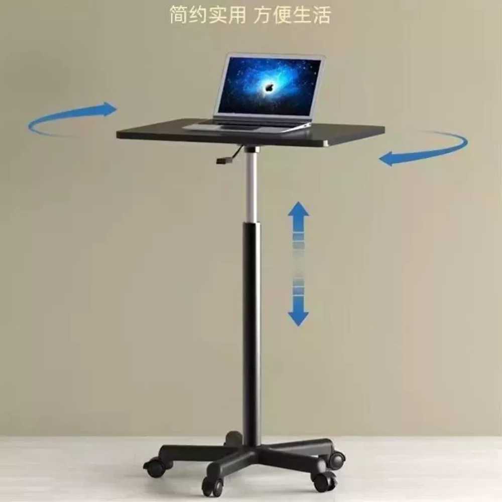 스탠딩 테이블 노트북 탁자 태블릿 높이조절 책상 60-80cm - 상세 이미지 5