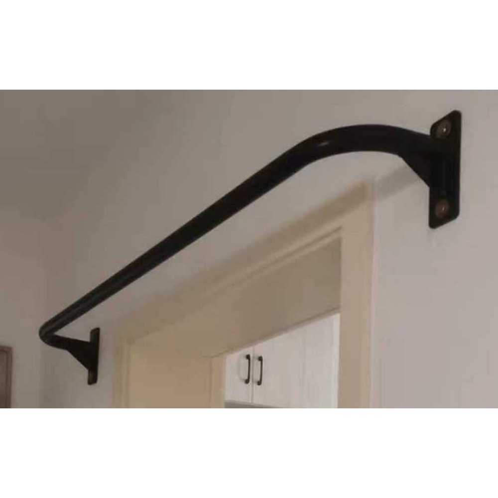 벽걸이 철봉 벽 턱걸이 홈트 실내 운동기구 풀업바 70cm - 상품 이미지