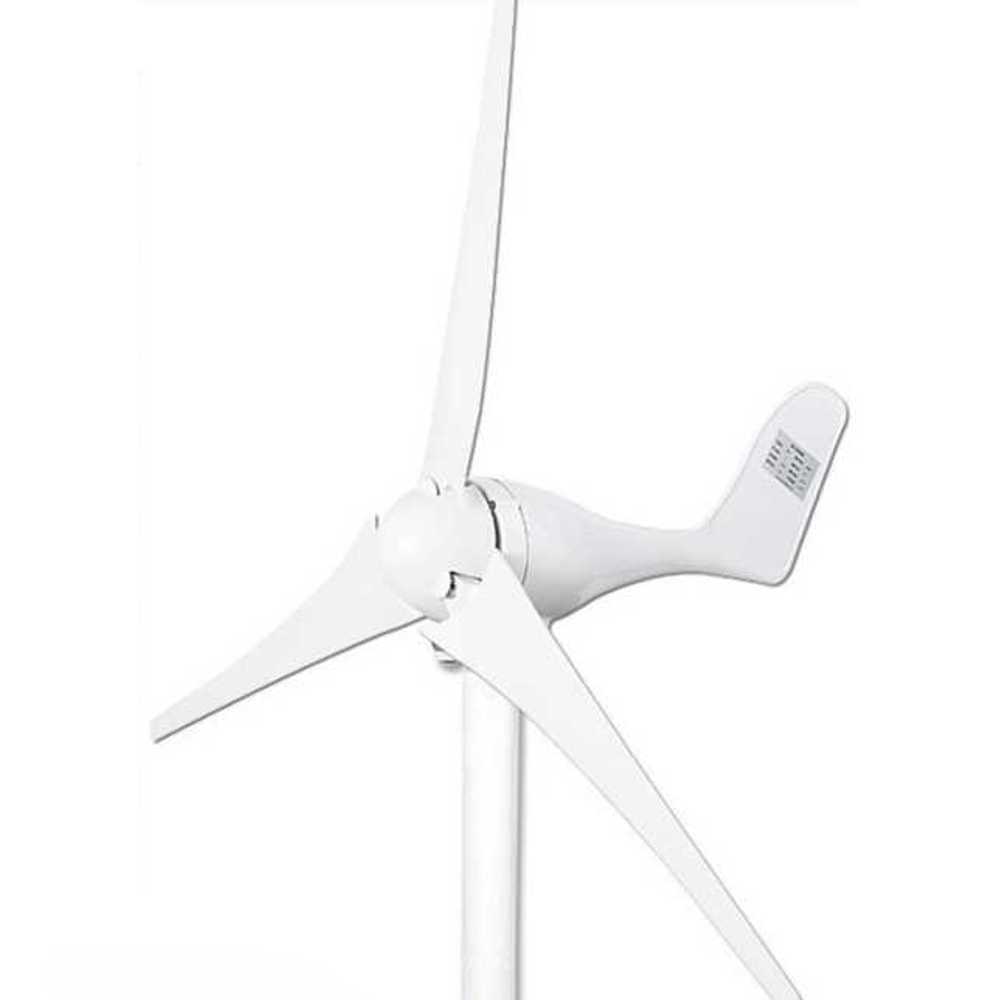 소형풍력발전기 가정용 발전 풍차 수직 터빈 풍력기 300W 3잎 - 상품 이미지