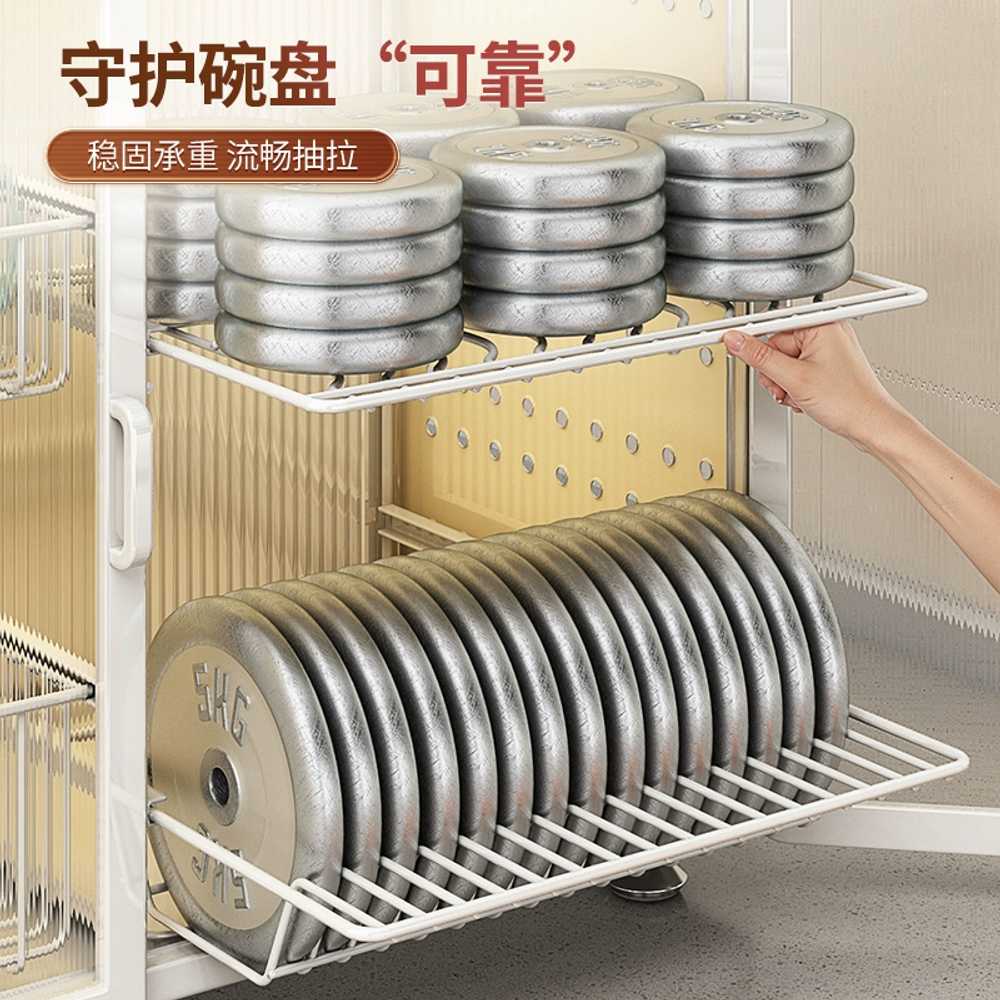식기 그릇 싱크대 설거지 뚜껑 물빠짐 건조대 선반 이미지 6