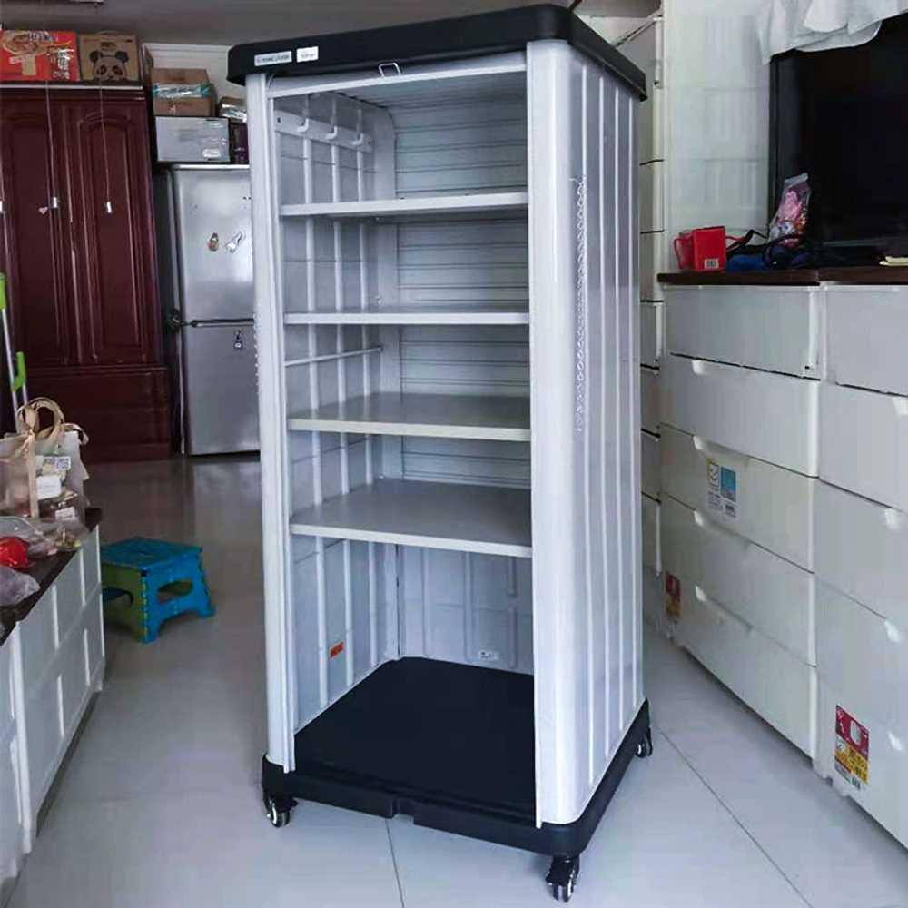 야외 간이 창고 조립식 테라스 베란다 도구 보관함 1300v - 상세 이미지 4