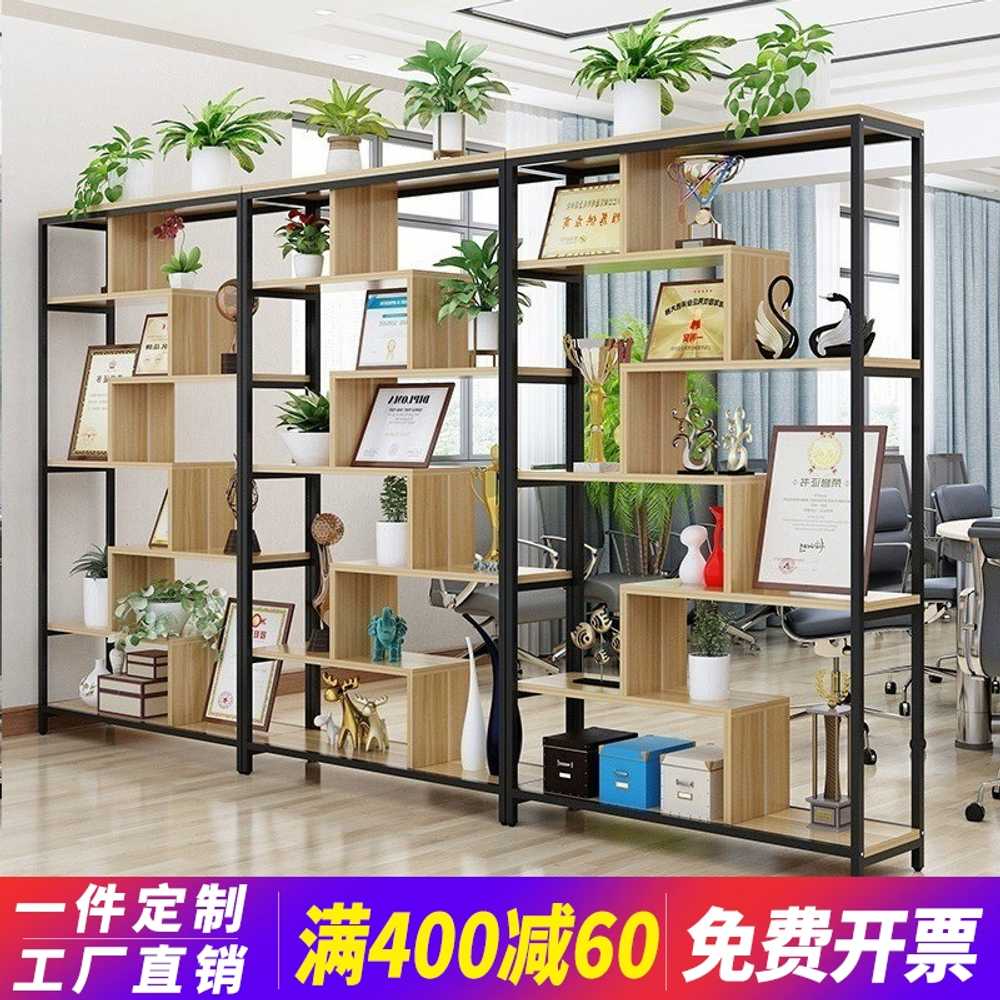 파티션 선반장 높은 진열대 북카페 작업실 거실 책장 80x29x100 4단 80x29x100 - 상세 이미지 2