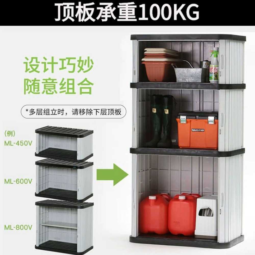 플라스틱 야외 보관함 미니 조립식 간이 농막 창고 910V 90.5cm - 상세 이미지 5