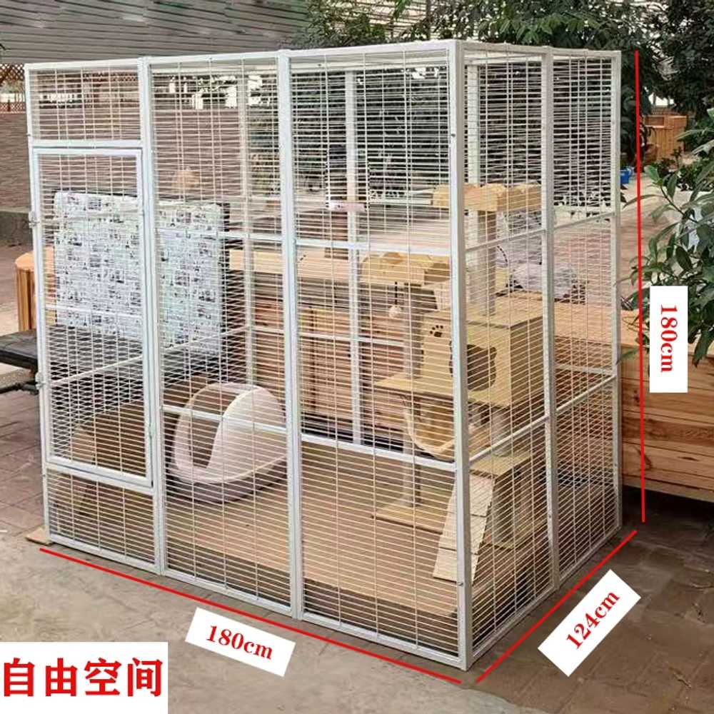 초대형 고양이 케이지 반려묘 철제 울타리 격리장 - 상세 이미지 2
