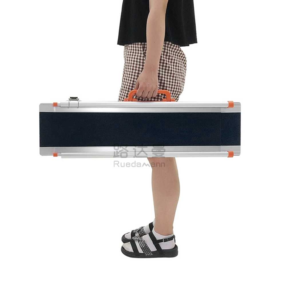 휠체어 경사로 경사판 문턱 오토바이 용품 발판 진입판 120cm 한 쌍 - 상세 이미지 4