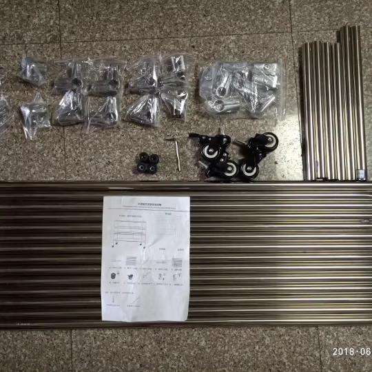난 정리대 베란다 꽃집 매대 화분대 난초 화분 선반 120x55x107 - 상세 이미지 4