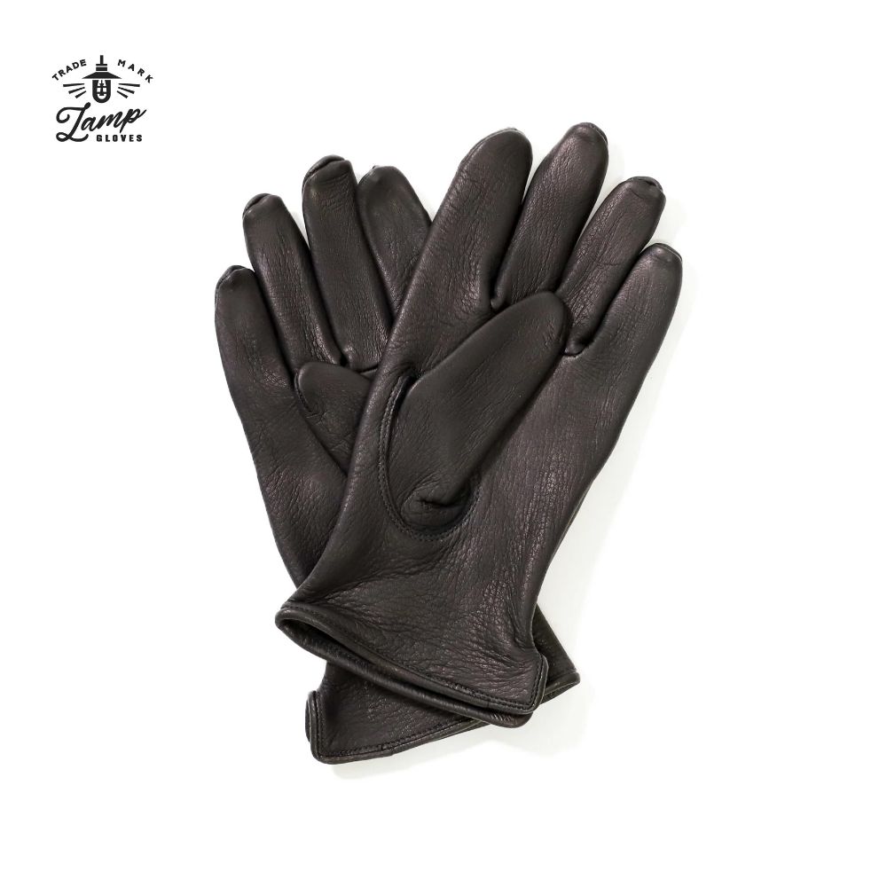 Lamp Gloves 램프 글러브 스탠다드 블랙 사슴가죽 일본 프리미엄 수제 범용 장갑 - 상세 이미지 2